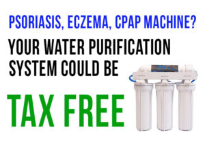 Save Money on Taxes With a Water Purification System – Form T2201
